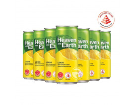 Heaven & Earth Ice Lemon Tea Can Drink - Case