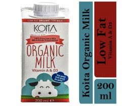 Koita Premium Organic Low-Fat Milk - Carton
