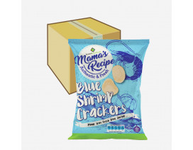 Mama Recipe Blue Shrimp Crackers Original - Case