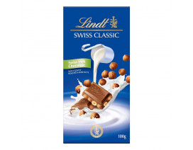 Lindt Swiss Classic Milk Hazelnut Chocolate - Carton