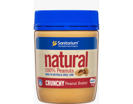 Sanitarium Natural Crunchy Peanut Butter - Carton