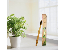 Nonic Phoenix Bamboo Toothbrush Charcoal Bristles 12s - Case