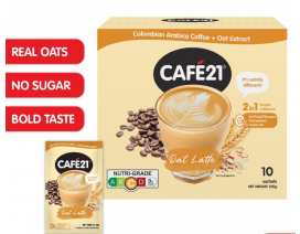 Cafe21 Oat Latte 10s - Carton