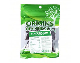 Origins Health Food Black Raisin - Carton