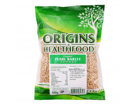 Origins Health Food Organic Barley Pearl Brown - Carton