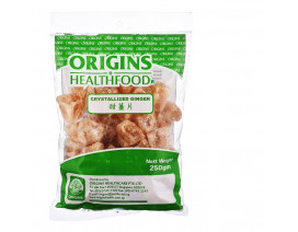 Origins Health Food Crystallized Ginger - Carton