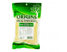 Origins Health Food Organic White Sesame Seeds - Carton