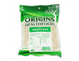 Origins Health Food Organic Quinoa Seeds White - Carton