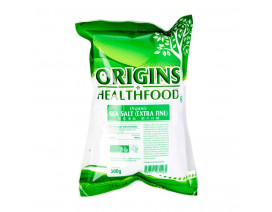 Origins Health Food Organic Sea Salt Extra Fine - Carton