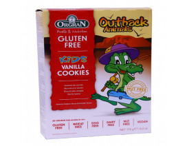 Orgran Gluten Free Outback Animals Vanilla Cookies - Case