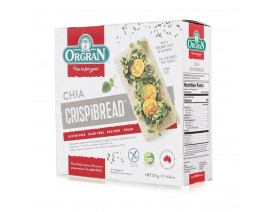 Orgran Multigrain Crispbread W Chia - Carton