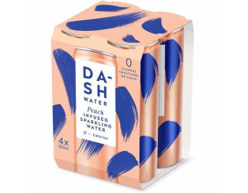 Dash Sparkling Water Peach - Carton