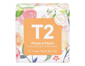 T2 Packs A Peach Fruit Tissane Tea - Carton