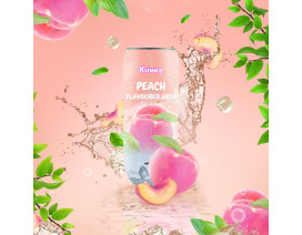 Kùwwe Peach Flavored Soda - Carton