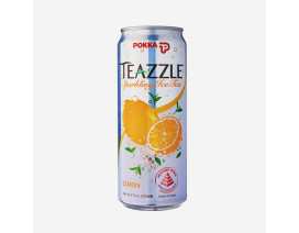 Pokka Teazzle Sparkling Ice Tea Lemon - Case