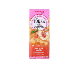 Pokka Packet Drink Ice Peach Tea (Order 12 Cases Get 1 Free) Case