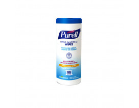 Purell® Hand Sanitizing Wipes 100 Count Eco-Slim Canister - Case