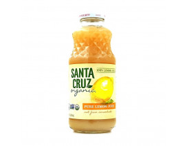 Santa Cruz Organic Lemon Juice - Carton