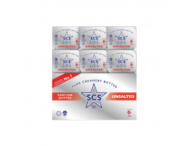 SCS Unsalted Butter Mini Portion - Carton