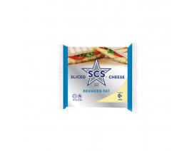 SCS Cheese Singles Reduced Fat - Carton