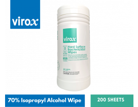 Virox 70% Isopropyl Alcohol Wipes 200S - Carton