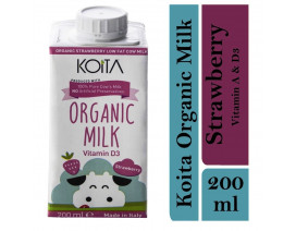 Koita Premium Organic Strawberry Milk - Carton