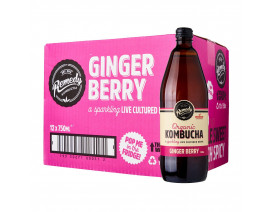 Remedy Organic Kombucha Ginger Berry - Case