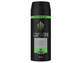 Lynx Africa Deodorant Body Spray Fresh - Case