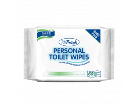 Nufresh Personal Toilet Wipes Refill 60S - Carton