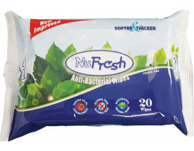 Nufresh Anti-Bacterial Wipes 20S - Carton