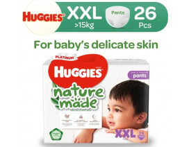 Huggies Platinum Nature Made Pants - XXL - Carton