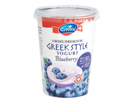 Emmi Swiss Premium Greek Style Yogurt - Blueberry Vanilla - Carton