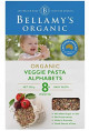 Bellamy's Organic Veggie Pasta Alphabets - Carton