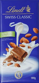 Lindt Swiss Classic Milk Almond Chocolate - Carton