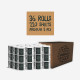 Bambooloo 100 % Virgin Bamboo Pulp Premium White Toilet Tissue 36 Roll Recycled Carton Box - Case