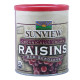 Sunview Organic Raisins Red Can - Case
