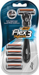 Bic Flex 3 Hybrid Blister 1+4 Shaver - Carton