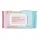 Cloversoft Unbleached Bamboo Organic Cucumber Make Up Wipes 40s - Case