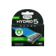 Schick Hydro 5 Sense Comfort Razor Blade Refill 4s - Case