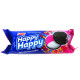 Parle Happy Happy Cookies Strawberry Vanilla - Case