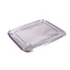 Pactiv Flat Metal Half Size Container Cover - Carton