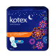 Kotex Soft & Smooth 41cm Slim Overnight Wing 14's Pads Twin Pack - Case
