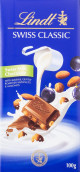 Lindt Swiss Classic Milk Raisin Nut Chocolate - Carton