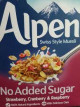Alpen No Added Sugar Strawberry Cranberry & Raspberry - Carton