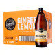 Remedy Organic Kombucha Ginger Lemon - Carton