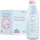 Evian Still Natural Mineral Water NUDE PET (bottle made from bottles) - Carton