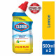 Clorox Toilet Bowl Cleaner Bleach - Lemon, Twin Pack, 500ml x 2 - Case