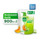 Dettol Body Wash Pouch Lasting Fresh 900Ml Twin Pack - Case