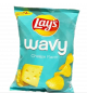 Lay's Wavy Cheese Potato Chips - Carton
